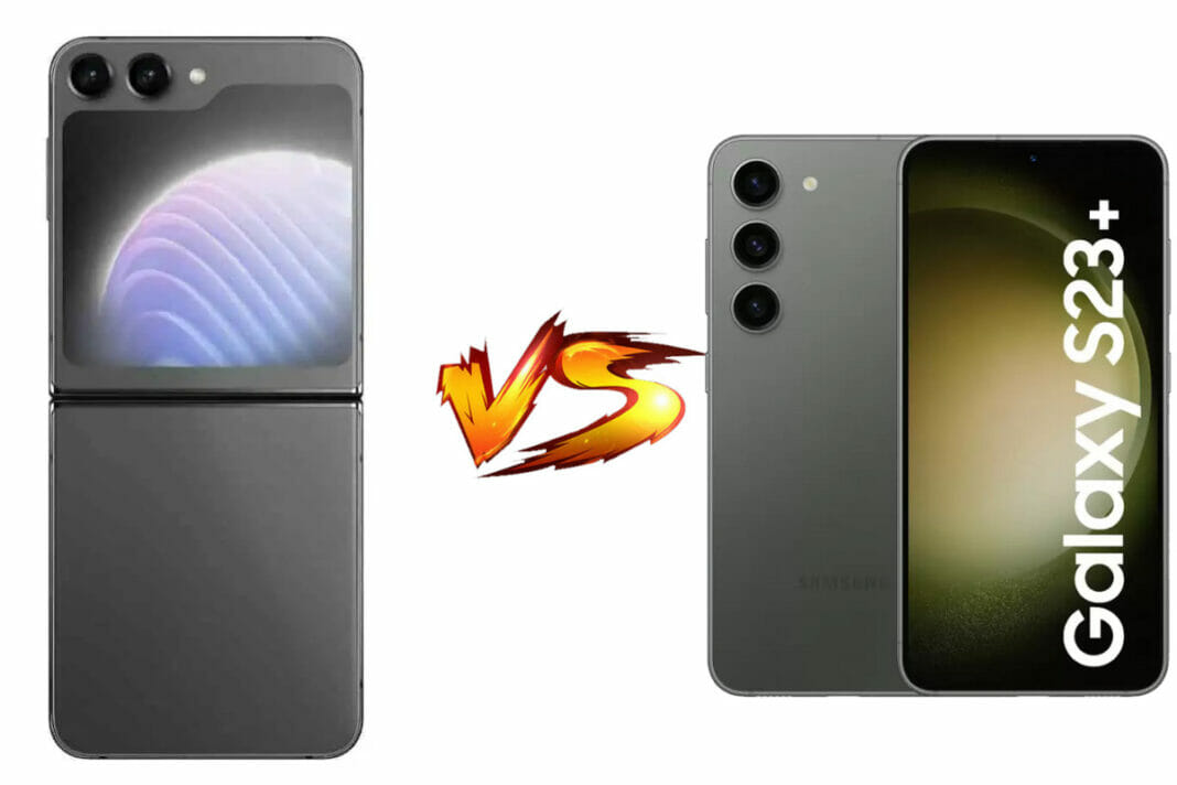 Samsung Galaxy Flip 5 vs Samsung Galaxy S23 Plus: Battle Within! Two flagships compared in depth, Do read before you buy