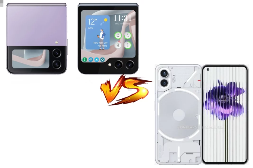 Samsung Galaxy Z Flip 5 vs Nothing Phone 2: Two upcoming smartphones compared in head to head, Read before you make up your mind