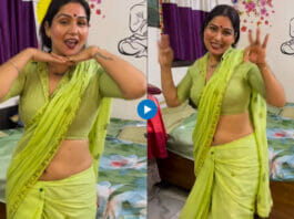 Saree dance