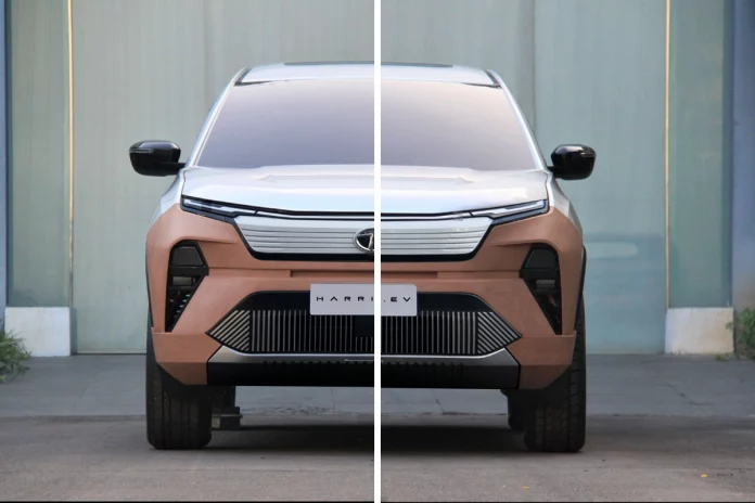 Tata Harrier Electric Tata Harrier Electric confirmed to launch in 2024, looks futuristic, all we know
