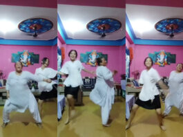 Viral dance video