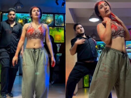 Viral girl dance