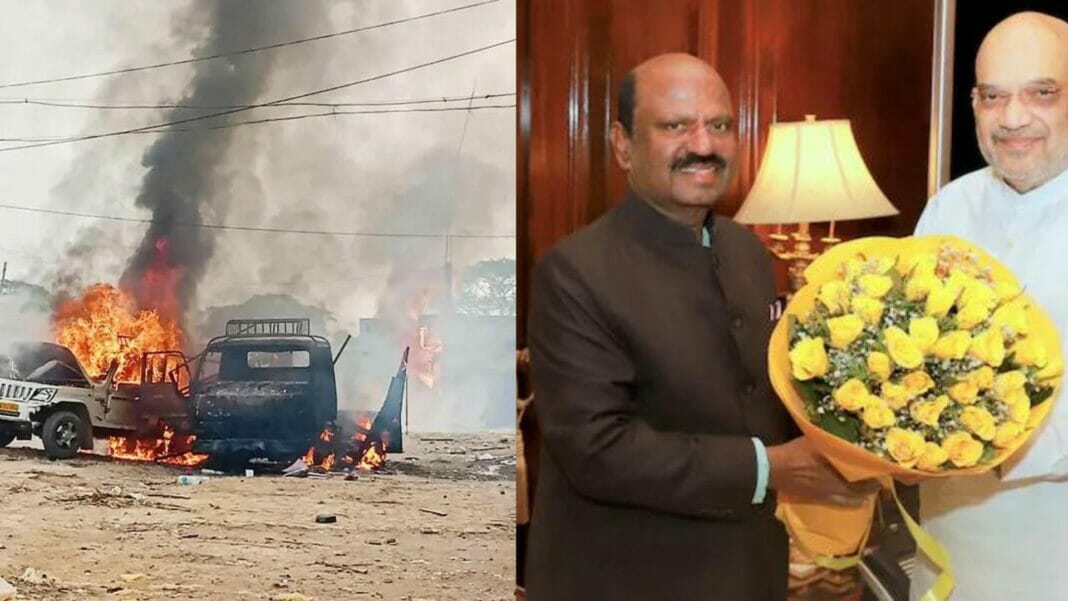 Amit Shah meets Bengal Governor
