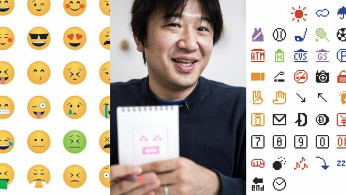 Emojis were first created by Shigetaka Kurika in 1999.