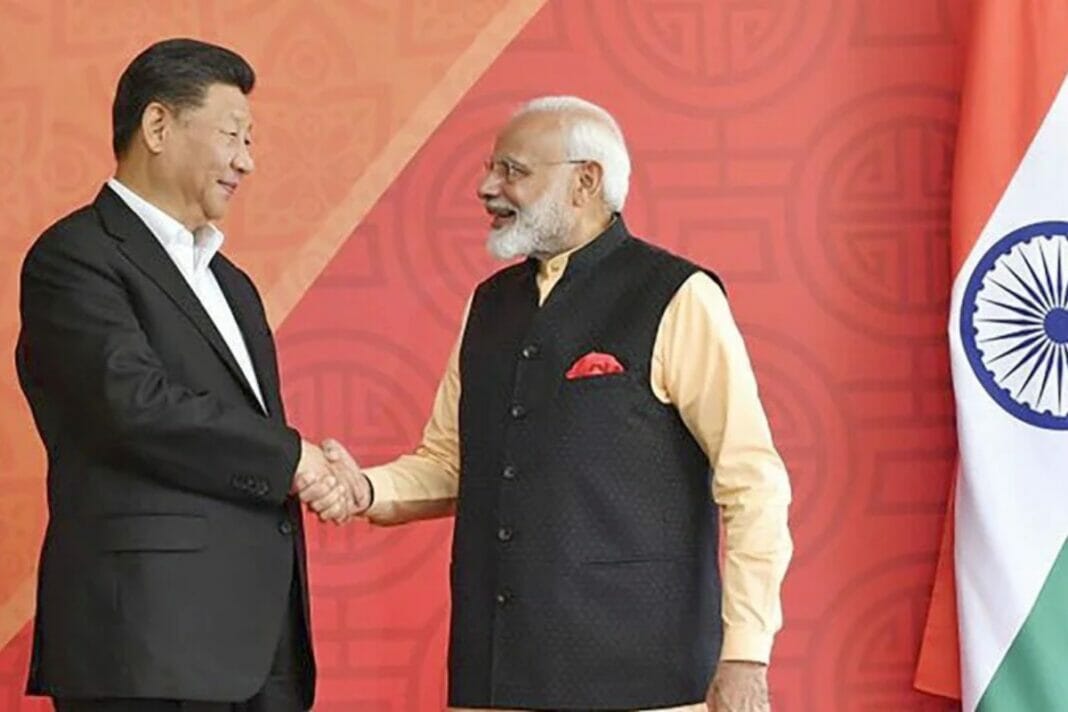 Xi Jinping and PM Modi