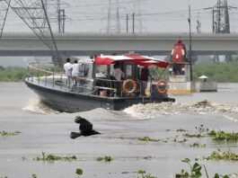 Yamuna water level