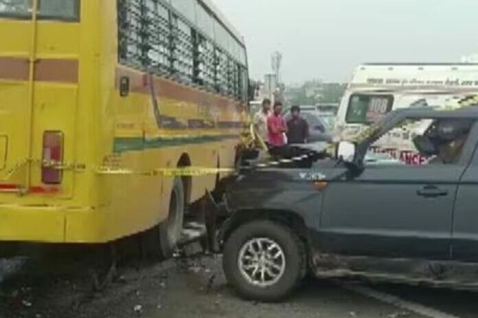accident Delhi-Meerut Expressway