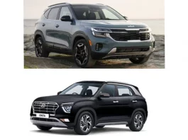 Kia Seltos facelift vs Hyundai Creta