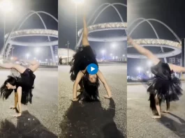 Viral girl dance