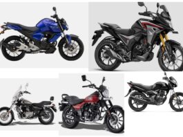 Top 5 bikes under 1.5 lakhs