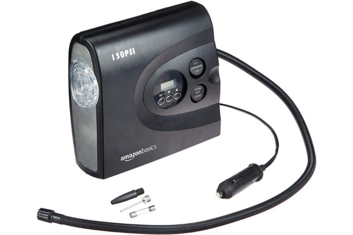 Amazon Sale: AmazonBasics Compact Portable 12V 150 PSI Digital Tyre Inflator available at an amazing 53% discount, Details