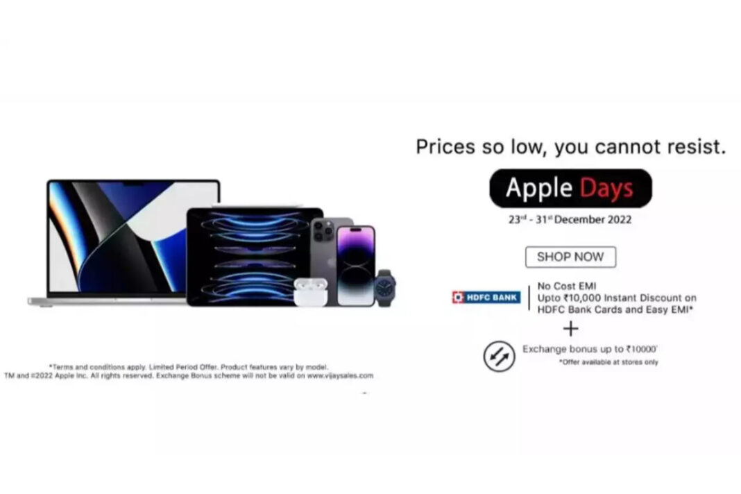 Apple Days on Vijay Sales: iPhones starting from only THIS much, check out the discount details here