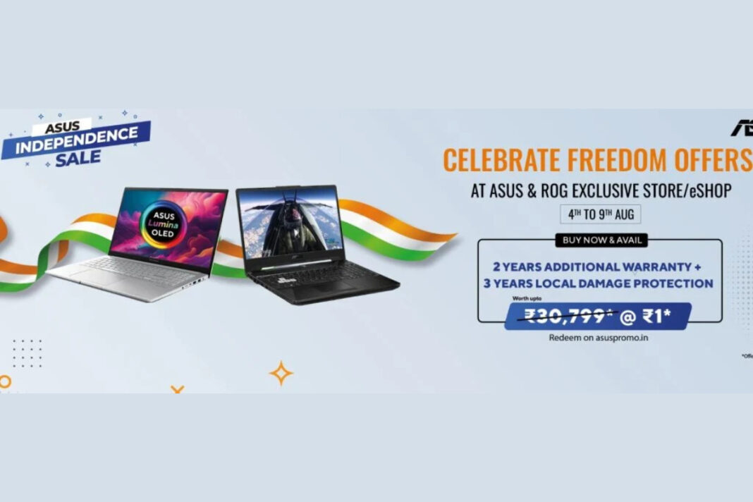 Asus Independence Day Sale 2023: Amazing deals on the best products, all you must know before you buy