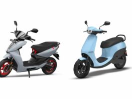 Ather 450s and Ola S1 Pro