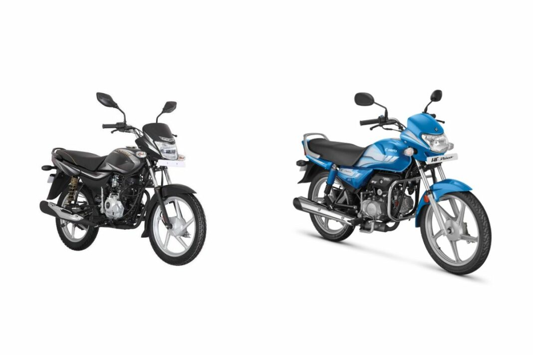 Bajaj Platina 100 vs Hero HF Deluxe