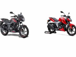 Bajaj Pulsar 150 vs TVS Apache RTR 160