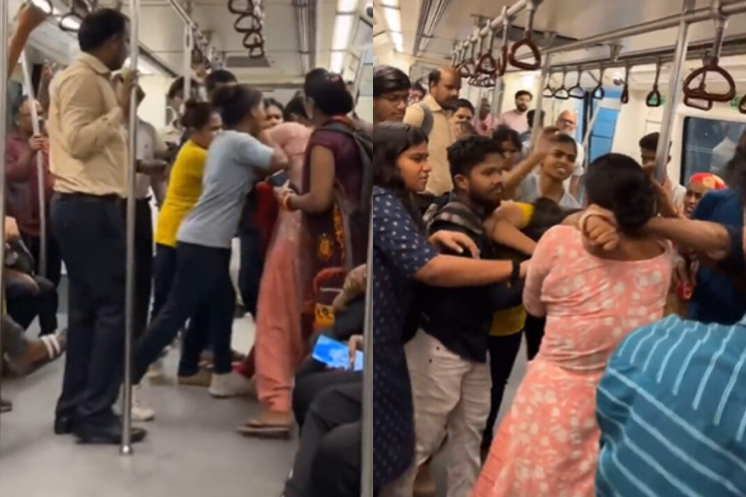 Delhi Metro Viral Video