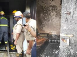 EV Catches Fire In Lucknow