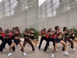 Girl dance video