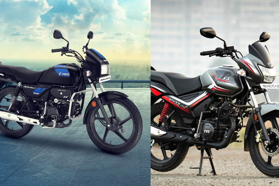 Hero Splendor vs TVS Star City Plus