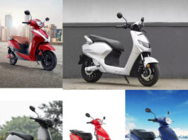 Top 5 affordable EV Scooty