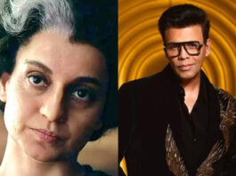 Karan Johar and Kangana Ranaut