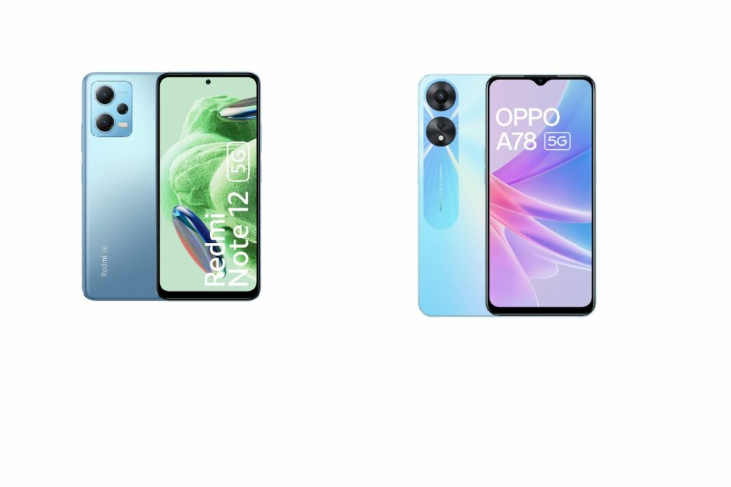 Redmi Note 12 5G VS OPPO A78 5G