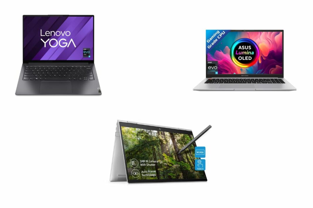 Top 3 Intel EVO laptops