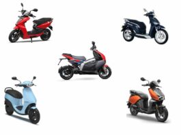 Top 5 Electric Scooters In India