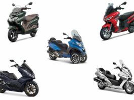 Top 5 Maxi Scooters