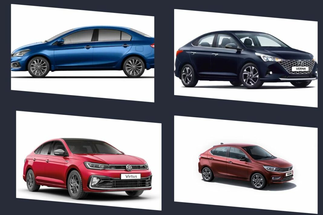 Top 5 Sedans Under 15 Lakh