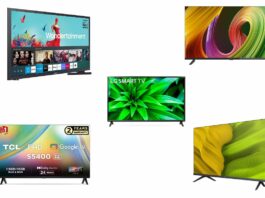 Top 5 Smart TVs Under Rs 15000