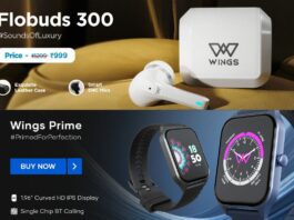 Wings Flobuds 300 TWS and Prime Smartwatch