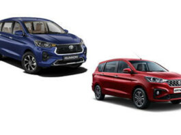 Toyota Rumion vs Maruti Ertiga