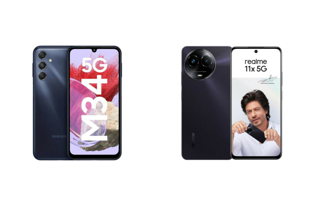 Samsung Galaxy M34 vs Realme 11x 5G