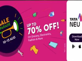 Tata Neu Sale Parade