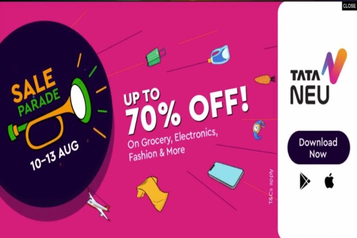 Tata Neu Sale Parade Tata Neu Sale Parade