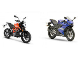 KTM 125 Duke vs Yamaha R15S