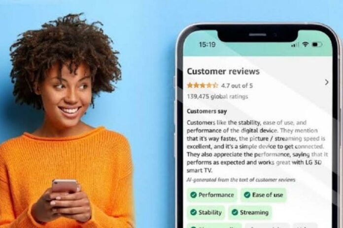 Amazon AI generated review