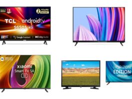 Top 5 TVs under Rs 20000