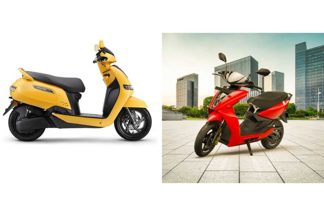 Ather 450S vs TVS iQube