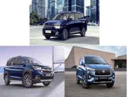 Toyota Rumion Vs Maruti XL6 Vs Kia Carens