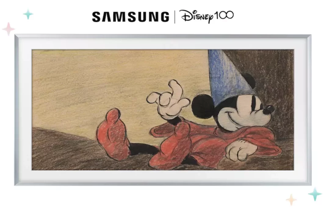 Samsung Frame-Disney100 Edition TV
