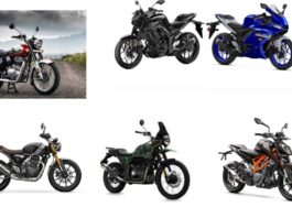 Top 5 upcoming bikes