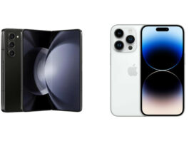 Samsung Galaxy Z Fold 5 vs Apple iPhone 14 Pro