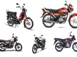 Top 5 bikes under Rs 60000