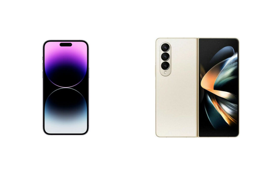 Samsung Galaxy Z Fold 4 vs Apple iPhone 14 Pro Max