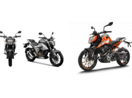 Suzuki Gixxer 250 vs KTM Duke 250
