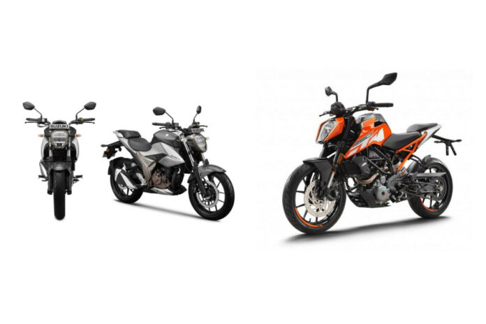 Suzuki Gixxer 250 vs KTM Duke 250