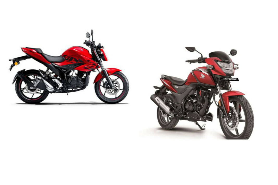 Honda SP160 vs Suzuki Gixxer
